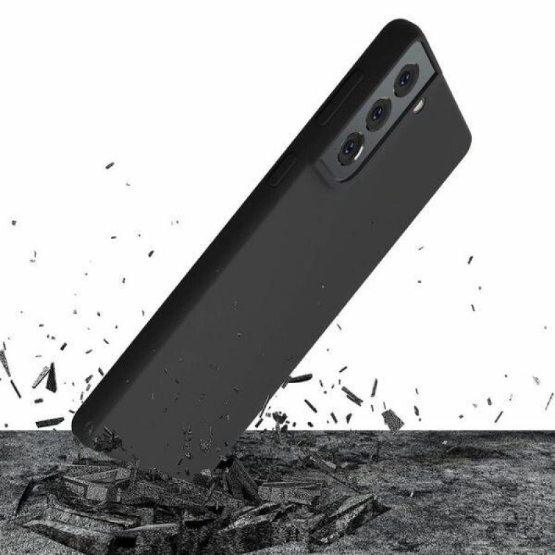 Capa de silicone 3MK para Samsung Galaxy S23 FE, preta