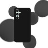 Capa de silicone 3MK para Samsung Galaxy S23 FE, preta
