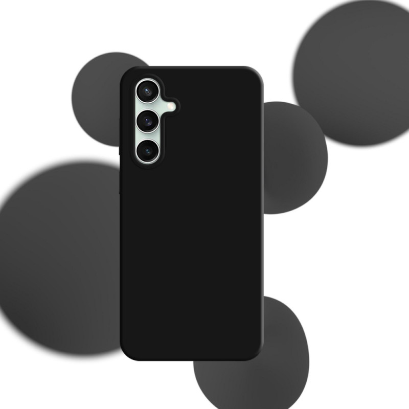 Capa de silicone 3MK para Samsung Galaxy S23 FE, preta