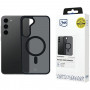 3MK Smoke MagCase com MagSafe para Samsung Galaxy S23 5G, Preto