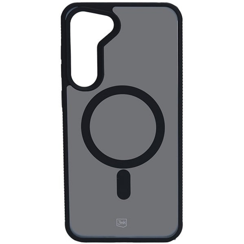 3MK Smoke MagCase com MagSafe para Samsung Galaxy S24, Semitransparente