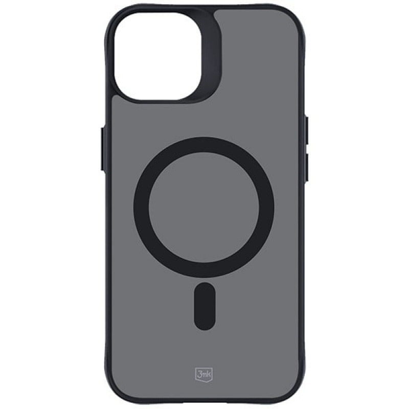 3MK Smoke MagCase com MagSafe para Apple iPhone 15 Plus, Semitransparente (156048-0)