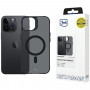 3MK Smoke MagCase com MagSafe para Apple iPhone 14 Pro, Semitransparente