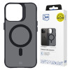 3MK Smoke MagCase com MagSafe para Apple iPhone 14 Pro, Semitransparente