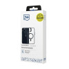 3MK Satin Armor MagCase com MagSafe para Apple iPhone 14 Plus, transparente com moldura preta (156076-0)