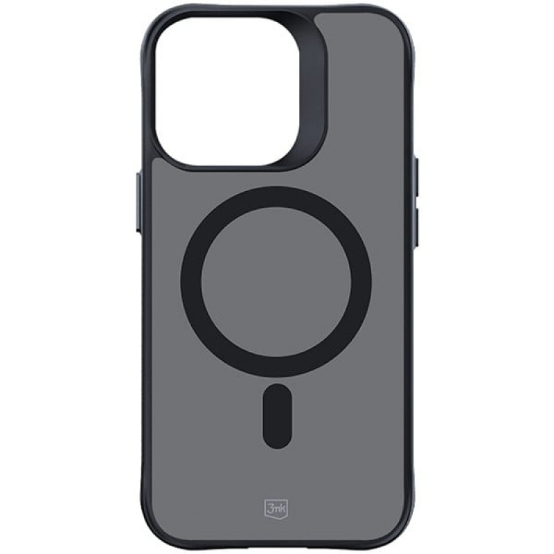3MK Smoke MagCase com MagSafe para Apple iPhone 15 Pro Max, semitransparente (156061-0)