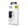 3MK Satin Armor MagCase com MagSafe para Apple iPhone 13 / 14, Transparente com Moldura Preta (156075-0)