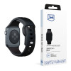 Pulseira de silicone 3mk para Apple Watch 38/40/41 mm, preta