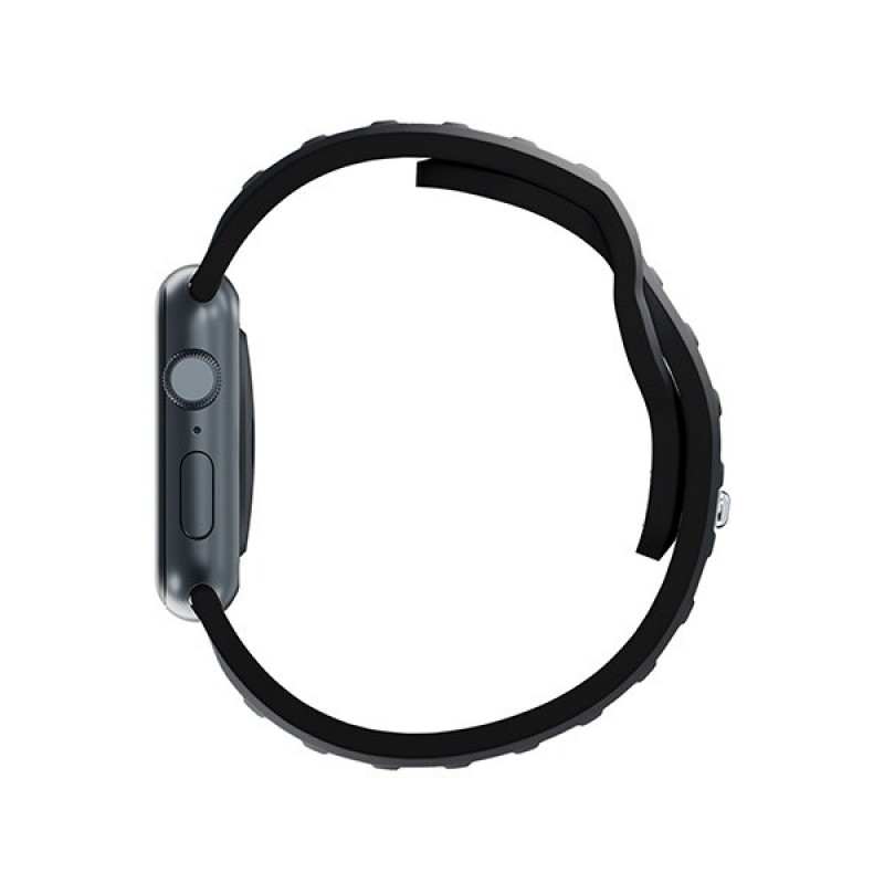 Pulseira de silicone 3mk para Apple Watch 38/40/41 mm, preta