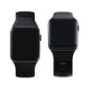 Pulseira de silicone 3mk para Apple Watch 38/40/41 mm, preta
