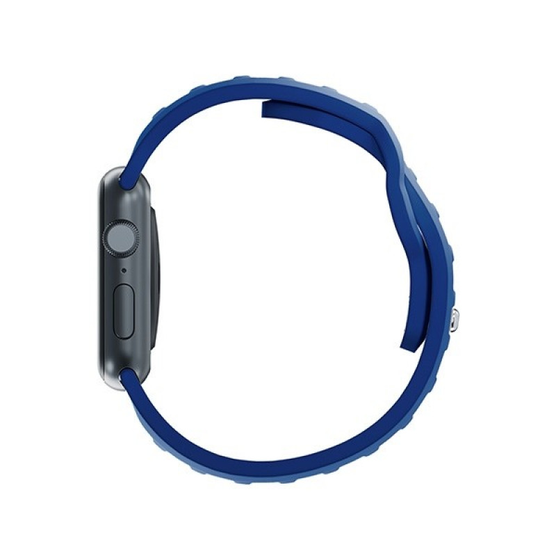 Pulseira de silicone 3mk para Apple Watch 38/40/41 mm, azul