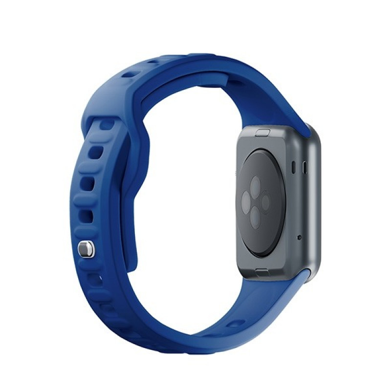 Pulseira de silicone 3mk para Apple Watch 38/40/41 mm, azul
