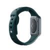 Pulseira de silicone 3mk para Apple Watch 38/40/41 mm, verde-escuro