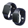Pulseira de silicone 3mk para Apple Watch 38/40/41 mm, cinzento