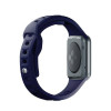 Pulseira de silicone 3mk para Apple Watch 38/40/41 mm, azul oceano