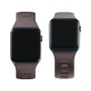Pulseira de silicone 3mk para Apple Watch 38/40/41 mm, taupe