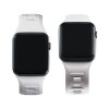 Pulseira de silicone 3mk para Apple Watch 38/40/41 mm, branca