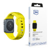 Pulseira de silicone 3mk para Apple Watch 38/40/41 mm, amarela