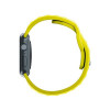 Pulseira de silicone 3mk para Apple Watch 38/40/41 mm, amarela