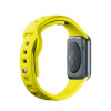 Pulseira de silicone 3mk para Apple Watch 38/40/41 mm, amarela