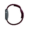 Pulseira de silicone 3mk para Apple Watch 42/44/45/49 mm, amora / borgonha