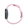 Pulseira de silicone 3mk para Apple Watch 42/44/45/49 mm, rosa em pó