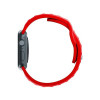 Pulseira de silicone 3mk para Apple Watch 42/44/45/49 mm, vermelha