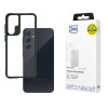 Capa 3MK Satin Armor Case+ para Samsung Galaxy A55 5G, verde