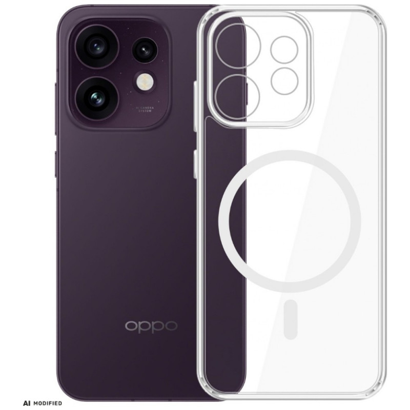 Capa 3MK Armor MagCase para Oppo Reno 16 F / Reno 16 FS (CPH2859), transparente