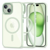 Capa Tech-Protect MagMat MagSafe para Apple iPhone 15, verde/transparente