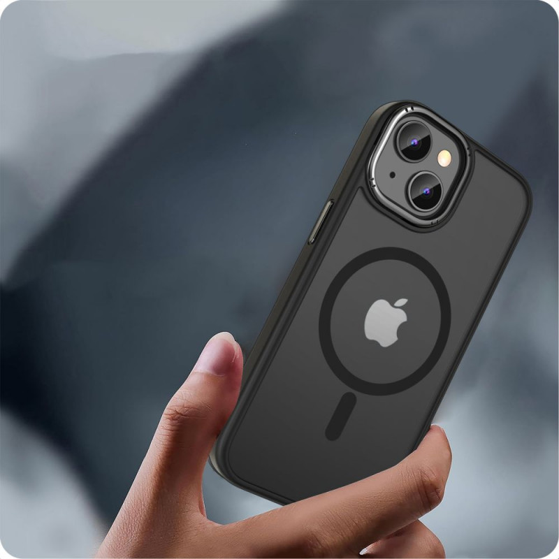 Capa Tech-Protect MagMat 2 MagSafe para Apple iPhone 15, preto mate