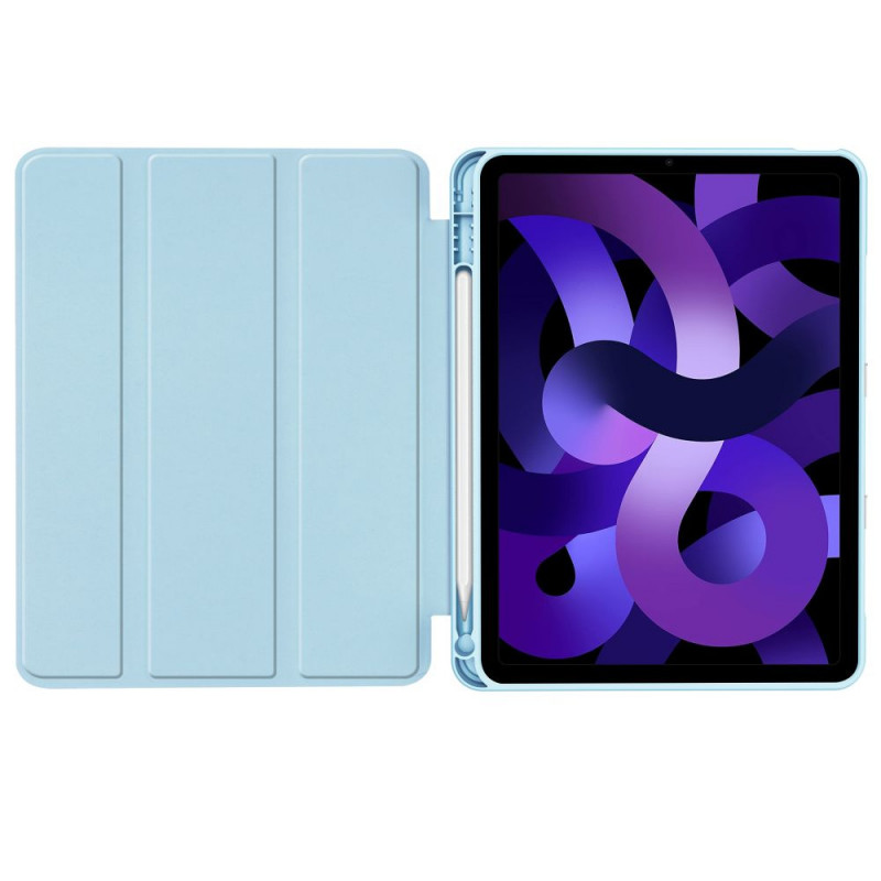 Capa Tech-Protect SmartCase Pen para iPad Air 10.9" (4/5 gen, 2020-2022) / iPad Air 11" (6/7/8 gen, 2024-2026), azul-céu
