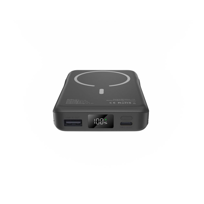 Tech-Protect PB31 LifeMag power bank MagSafe 10000 mAh, 15 W, preto