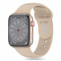Pulseira de silicone Tech-Protect para Apple Watch 4/5/6/7/8/9/SE/10 (38/40/41/42 mm), nogueira