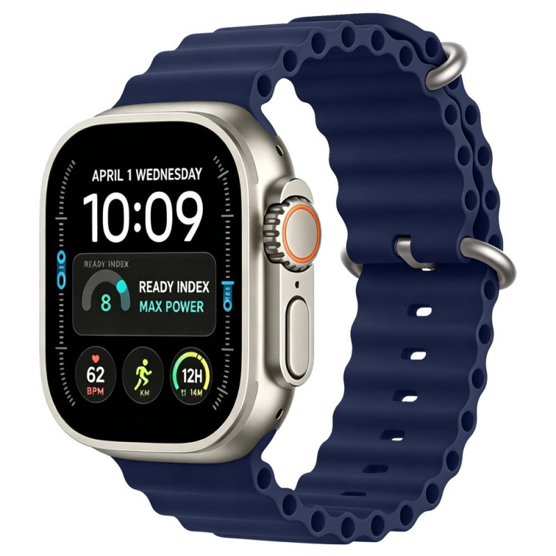 Pulseira Tech-Protect IconBand Pro para Apple Watch 4/5/6/7/8/9/SE/Ultra 1/2 (42/44/45/49 mm), Midnight Blue (THP2875)
