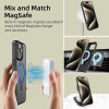 Capa Tech-Protect MagMat MagSafe para Apple iPhone 16 Pro Max, preto mate