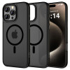 Capa Tech-Protect MagMat MagSafe para Apple iPhone 16 Pro, preto mate