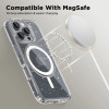 Capa Tech-Protect Flexair Hybrid MagSafe para Apple iPhone 16 Pro, Glitter
