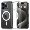 Capa Tech-Protect Flexair Hybrid MagSafe para Apple iPhone 16 Pro Max, transparente