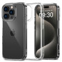 Capa Tech-Protect Flexair Hybrid para Apple iPhone 16 Pro, Transparente