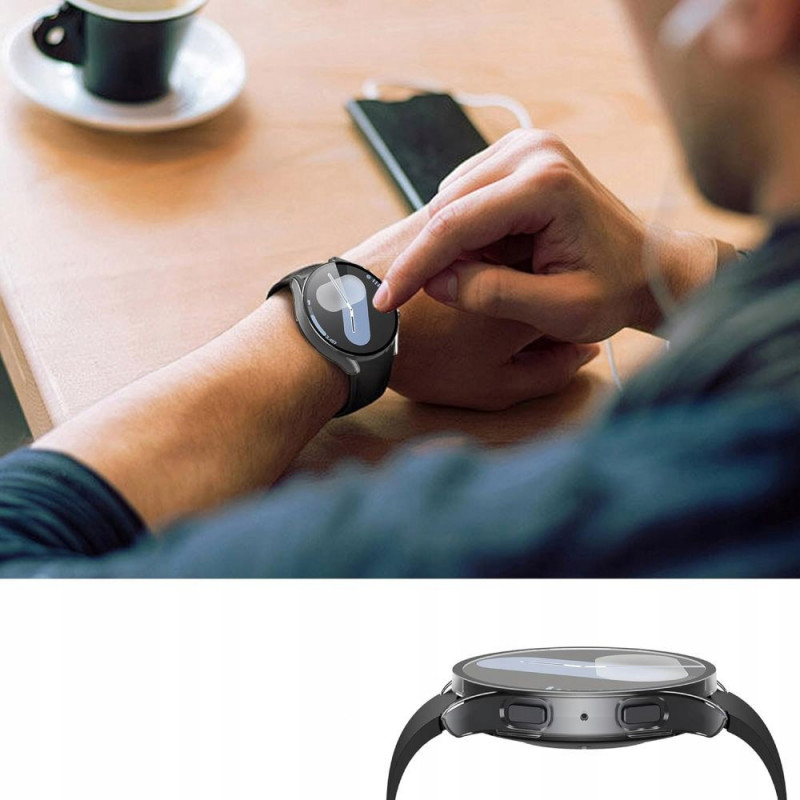 Tech-Protect Capa Defense360 para Samsung Galaxy Watch 7, 40 mm, Transparente