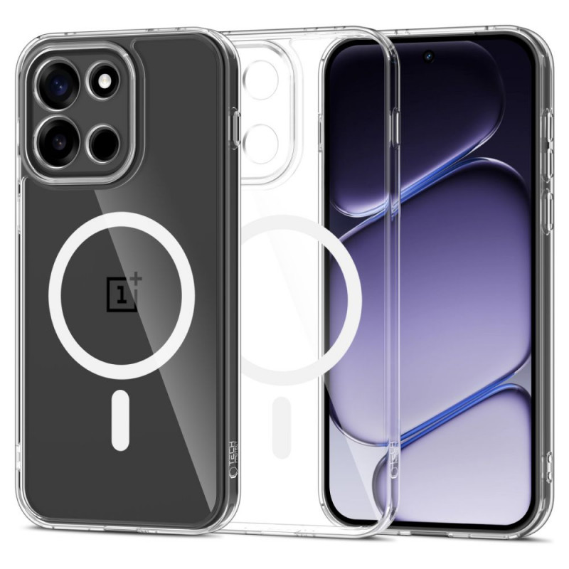 Capa Tech-Protect FlexAir Hybrid MagSafe para OnePlus Nord 6, Transparente (THP5525)