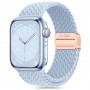 Pulseira Tech-Protect Nylonmag para Apple Watch 4/5/6/7/8/9/SE/10, 38/40/41/42 mm, azul-claro