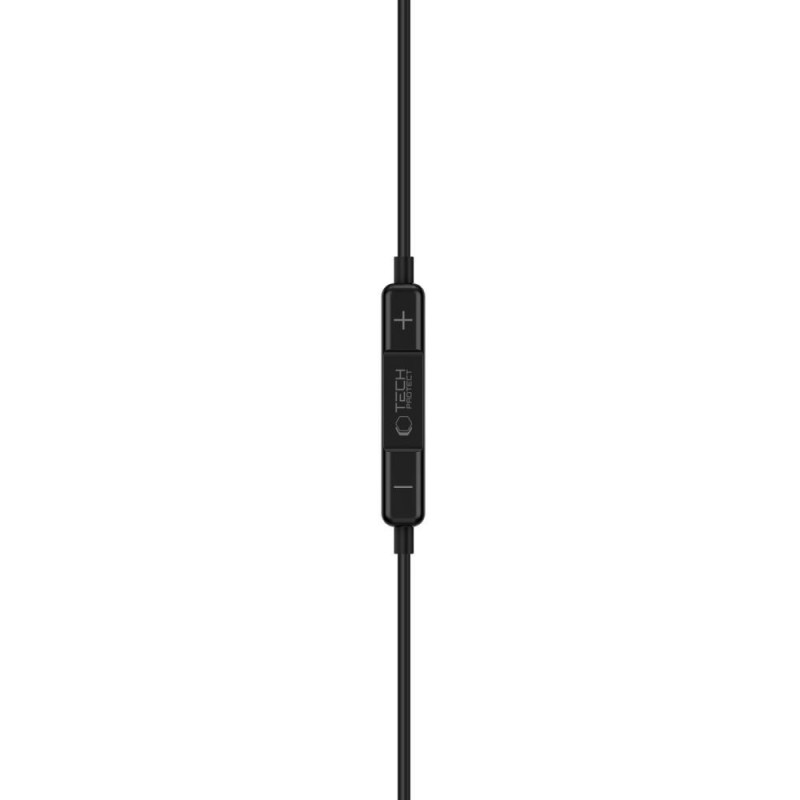 Auscultadores com fios Tech-Protect Ultraboost Core G3 Mini Jack 3,5 mm, pretos