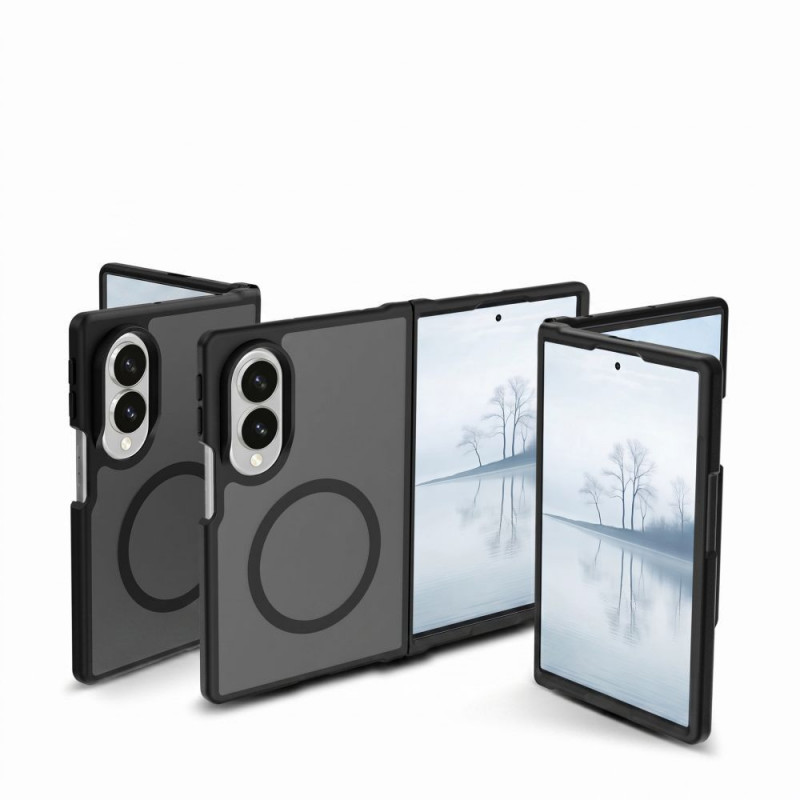 Capa Tech-Protect Magmat MagSafe para Samsung Galaxy Z Fold 8, preto mate