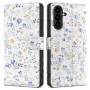 Capa carteira Tech-Protect para Samsung Galaxy A17 / A18 / A26 4G / 5G, Spring Flowers