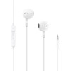 Auscultadores com fios Tech-Protect Ultraboost Core G4 Mini Jack 3,5 mm, brancos (THP5619)
