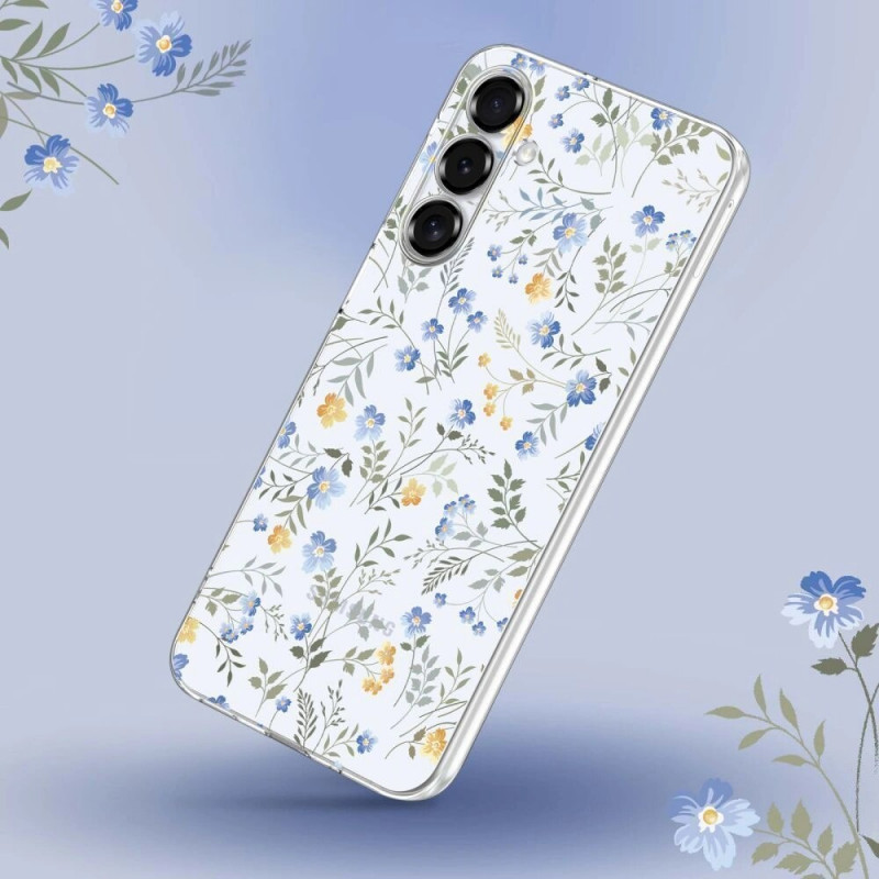 Capa Tech-Protect FlexAir para Xiaomi Redmi 15C / Poco C85 (173 mm), Daisies with Leaves