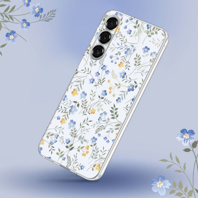 Capa Tech-Protect FlexAir para Xiaomi Redmi 15C / Poco C85 (173 mm), Daisies with Leaves