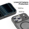 Capa MagSafe Tech-Protect Magmat para Apple iPhone 17 Pro Max, cinzento giz mate